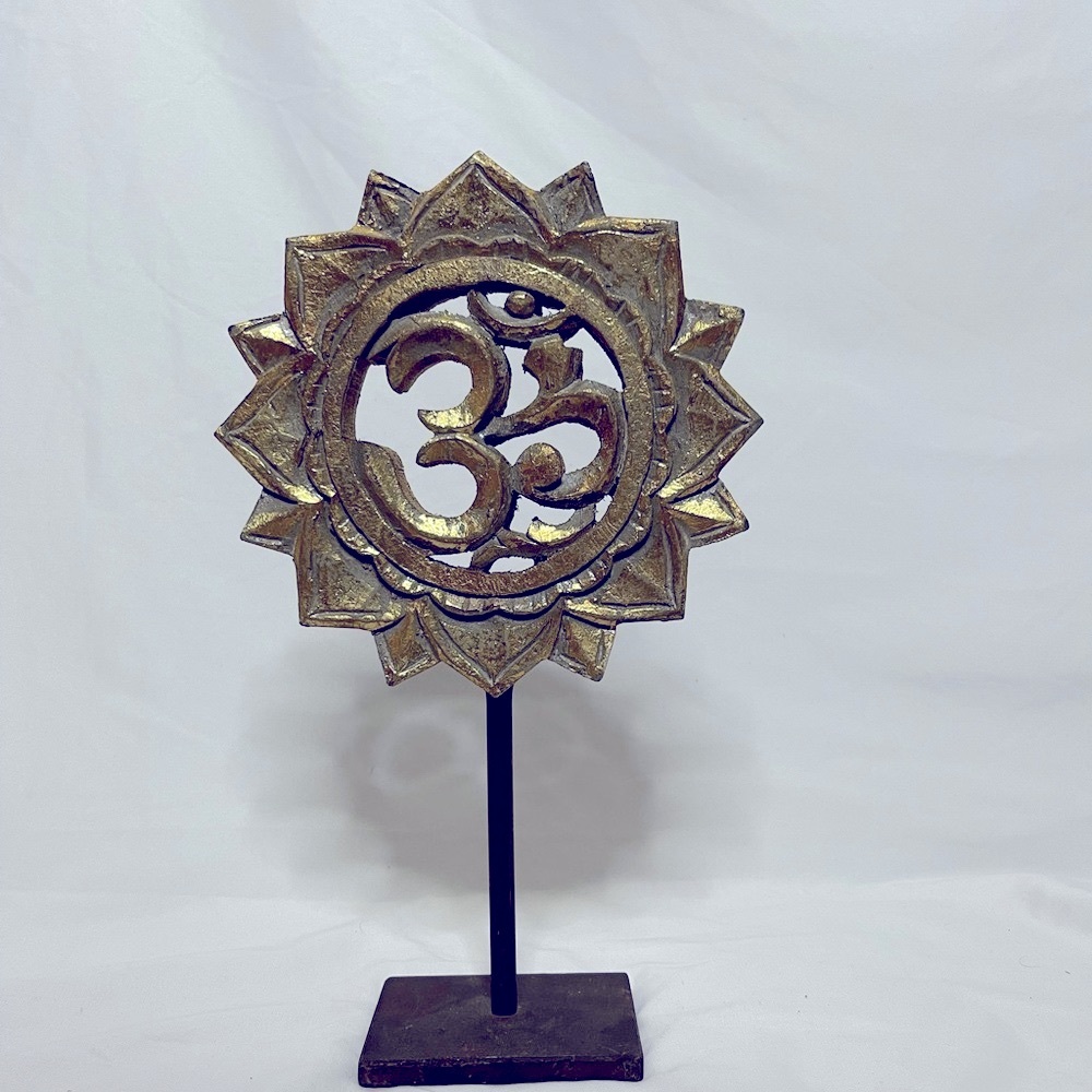 Home Decor Hindu Gold Symbol Accent